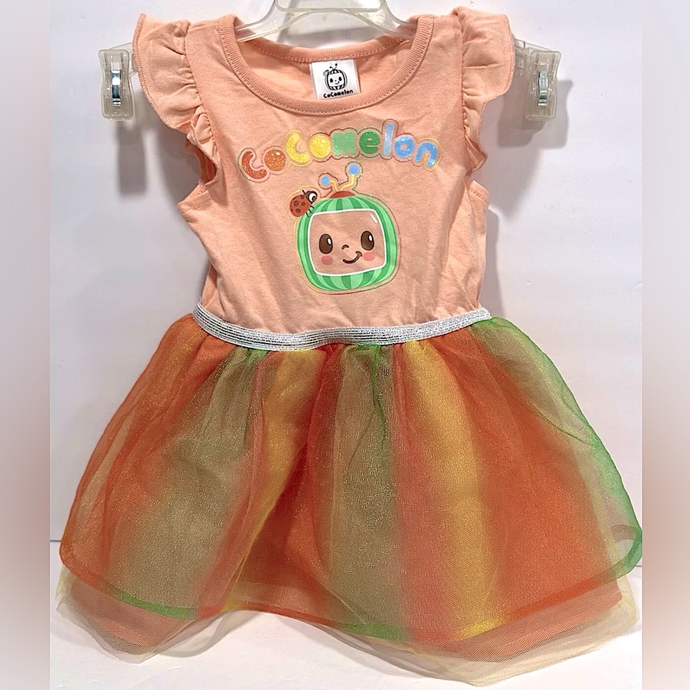 CoComelon Infant Baby Girls
Tulle Dress - Size 18 Months